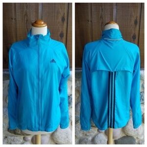 Adidas woman runner windbraker jacket M